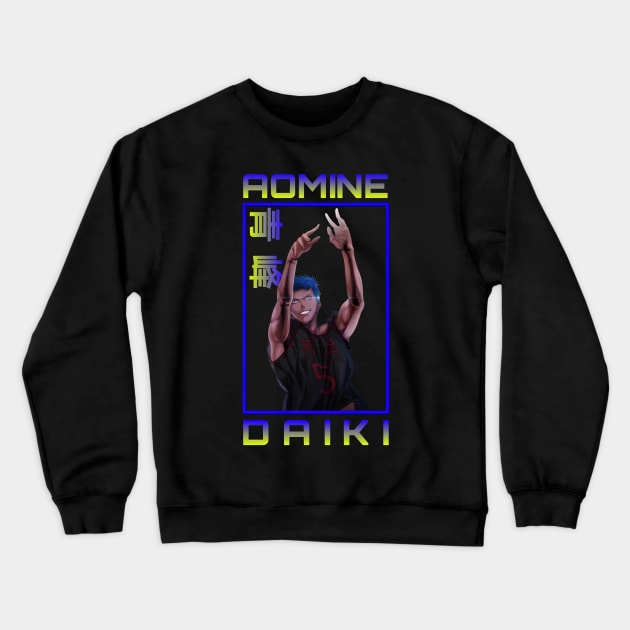 Aomine Daiki Kuroko No Basket Crewneck Sweatshirt by HammiltenJohn